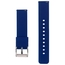 Silicone Rubber Watch Strap Blue