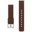 Silicone Rubber Watch Strap Brown