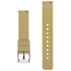 Silicone Rubber Watch Strap Beige