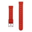 Seiko Style Waffle Strap Watch Strap Rubber Red