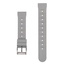 Seiko Style Waffle Strap Watch Strap Rubber Gray