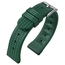 Seiko Style Waffle Strap Watch Strap Rubber Green