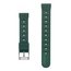 Seiko Style Waffle Strap Watch Strap Rubber Green