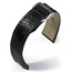 Maurice Lacroix Masterpiece Tonneau Watch Strap for Folding Clasp Louisiana Crocodile 21/20mm - Black