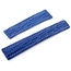 Happel BRT Watch Strap for Breitling Folding Clasp Shark Skin Royal Blue