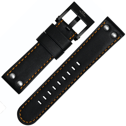 TW Steel Watch Band CE1027, CE1028, CE1029, CE1030 - Black 22mm