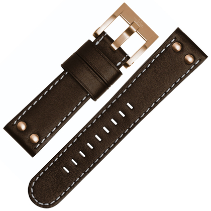 TW Steel Watch Band CE1017, CE1018, CE1019, CE1020 - Brown 22mm