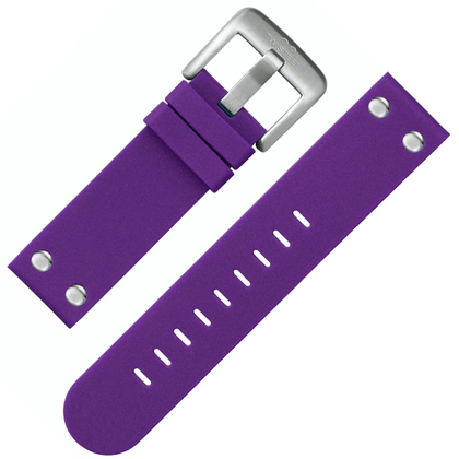 TW Steel Watch Band TW515 Purple Rubber 22mm