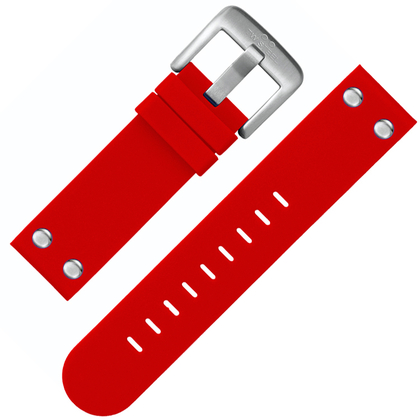 TW Steel Watch Band TW510 Red Rubber 22mm
