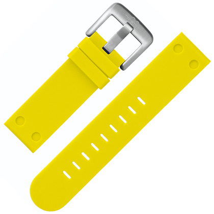 TW Steel Watch Band TW520 Yellow Rubber 22mm