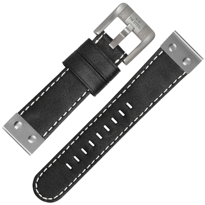 TW Steel Watch Strap CS6 - Black 24mm