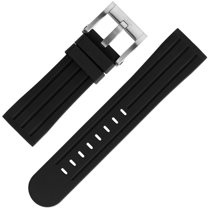 TW Steel CEO Tonneau Watch Strap CE2001 CE2002 CE2003 CE2004 XL Black Rubber 24mm