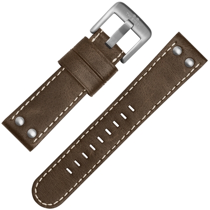TW Steel Watch Strap CS31, CS33 Brown 22mm