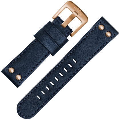 TW Steel Watch Strap CS61, CS63 Blue 22mm