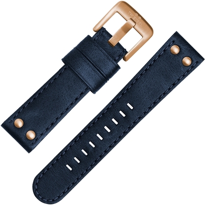 TW Steel Watch Strap CS62, C64 Blue 24mm