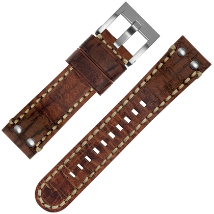 TW Steel Watch Strap MS2, MS4, MS6 Brown 24mm