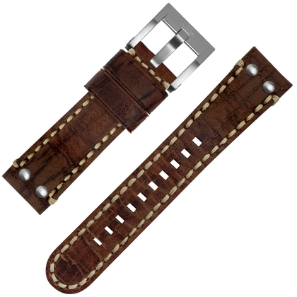 TW Steel Watch Strap MS21, MS23, MS25 Brown 22mm
