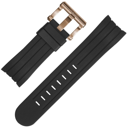 TW Steel Watch Strap TW131 TW606 Black Rubber 24mm