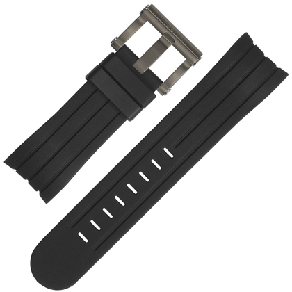 TW Steel Watch Strap TW613 Black Rubber 24mm