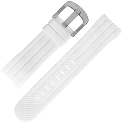 TW Steel Watch Strap TW95 White Rubber 24mm