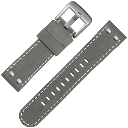 TW Steel Universal Watch Strap Gray Suede Leather
