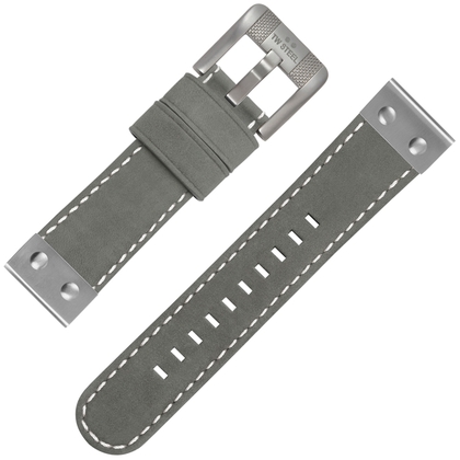 TW Steel Universal Watch Strap Gray Suede Leather