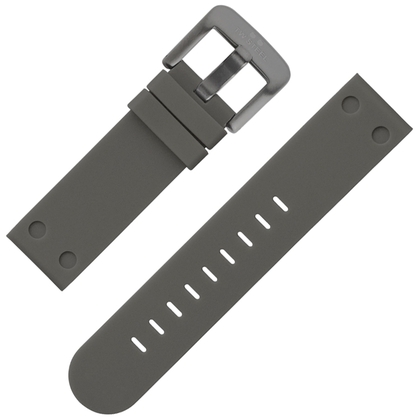 TW Steel Watch Band Rubber Gray 22 mm