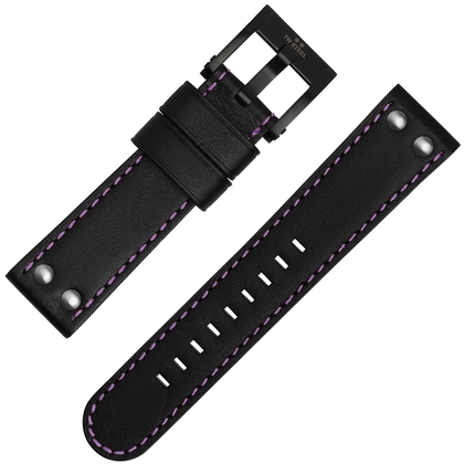 TW Steel Watch Strap TW856, TW857 and Galatasaray Black Purple 22mm
