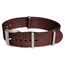 Burgundy Red Tweed Like Nylon NATO G10 Military Strap