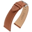 Hirsch Bologna Watch Strap Structured Calf Skin Golden Brown