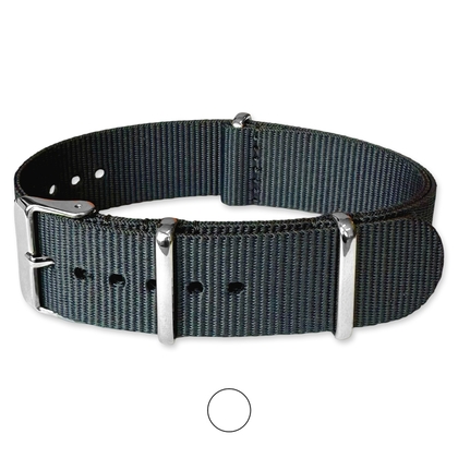Lead Gray NATO G10 Military Nylon Strap