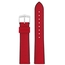 Hirsch Arne Performance Recycled Watch Strap Red PET / Black Rubber