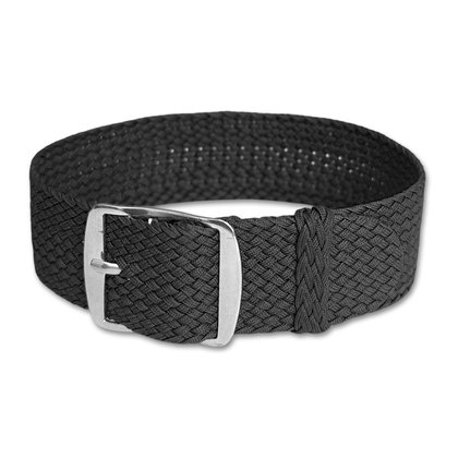 Perlon Woven Watch Strap Anthracite