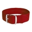 Perlon Woven Watch Strap Red