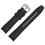 Rubber Watch Strap for MoonSwatch Black