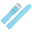 Rubber Watch Strap for MoonSwatch Light Blue