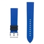 Silicone Rubber Watch Strap Black Blue