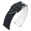 Silicone Rubber Watch Strap Black White