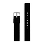 Picto Watch Strap Black Rubber - 14mm