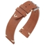 Oily Leather Vintage V-Stitch Watch Strap Cognac
