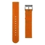 Orange Canvas Like NATO Nylon Two Piece Strap