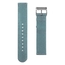 Petrol Blue Canvas Like NATO Nylon Two Piece Strap