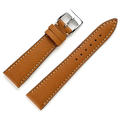 LIC Epsom Watch Strap Calf Skin Cognac