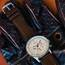 LIC Madras Goat Skin Watch Strap Chocolate Brown