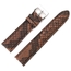 LIC Kalahari Real Python Skin Watch Strap Brown