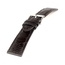 LIC Gallanto Ostrich Leg Leather Watch Strap Matte Dark Brown