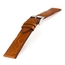 LIC Gallanto Ostrich Leg Leather Watch Strap Matte Light Brown