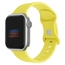 Apple Watch Strap Silicone Rubber Light Yellow