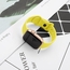 Apple Watch Strap Silicone Rubber Light Yellow