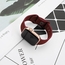 Apple Watch Strap Silicone Rubber Dark Red
